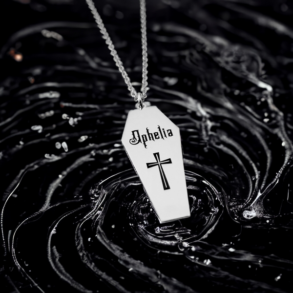 Eternal Rest: Custom Coffin Necklace