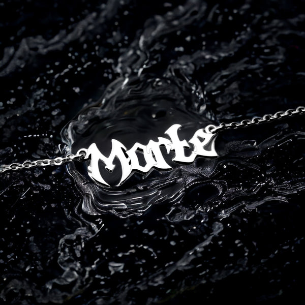 Eternal Ink: Custom Name Necklace