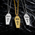 Eternal Rest: Custom Coffin Necklace