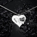 Devils Ribs: Custom Skeleton Heart Necklace