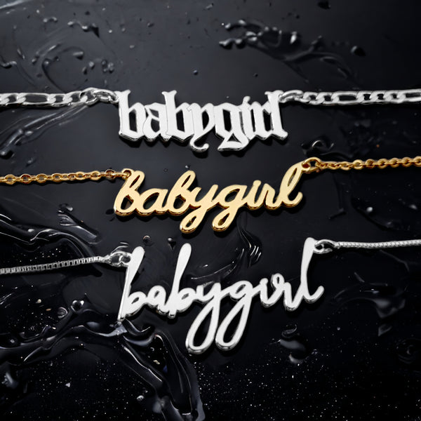 Babygirl: Gothic Babygirl Necklace - iGothica