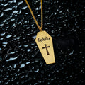 Eternal Rest: Custom Coffin Necklace