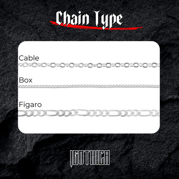 Lethal Elegance: Custom Name Necklace