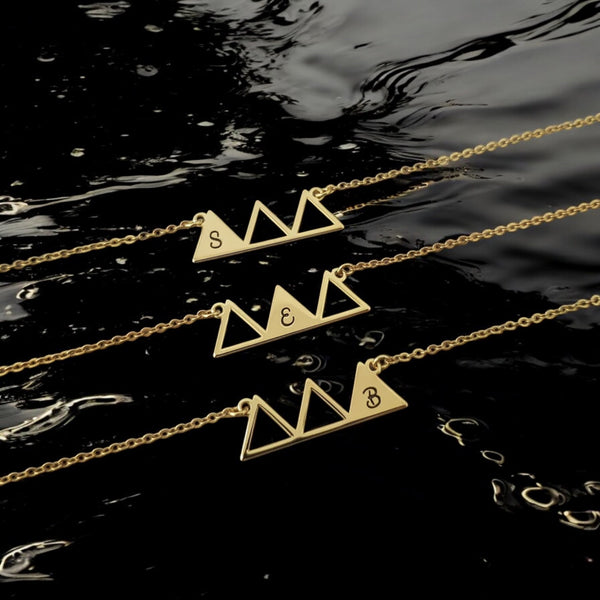 Triple Trouble: Sister Necklace set