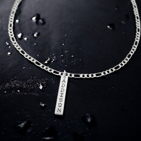 Vertical Obelisk: Custom Bar Necklace