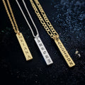 Vertical Obelisk: Custom Bar Necklace