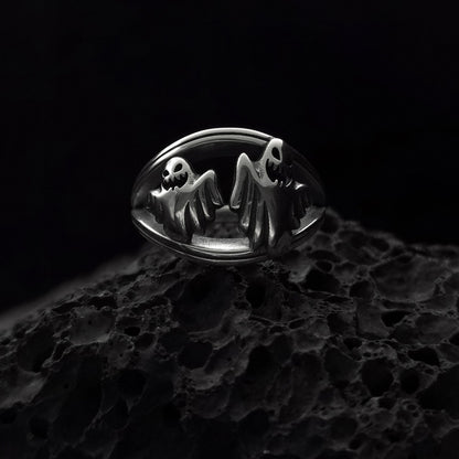 Ethereal Whispers: Handcrafted Gothic Ring