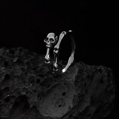 Celestial Bones: Handcrafted Gothic Ring