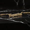 Aquarius Zodiac Necklace - Old English Gothic Necklace - iGothica