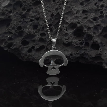 Sonic Mute: Handcrafted Gothic Necklace