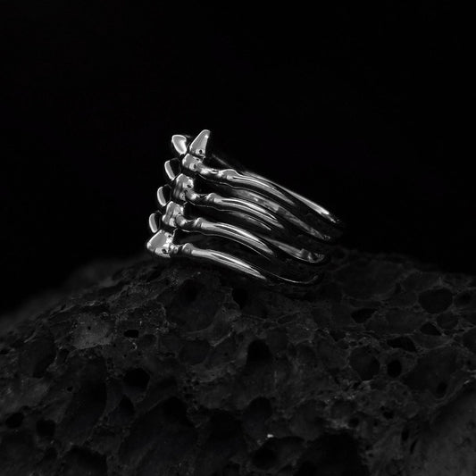 Rib Cage: Handcrafted Gothic Ring