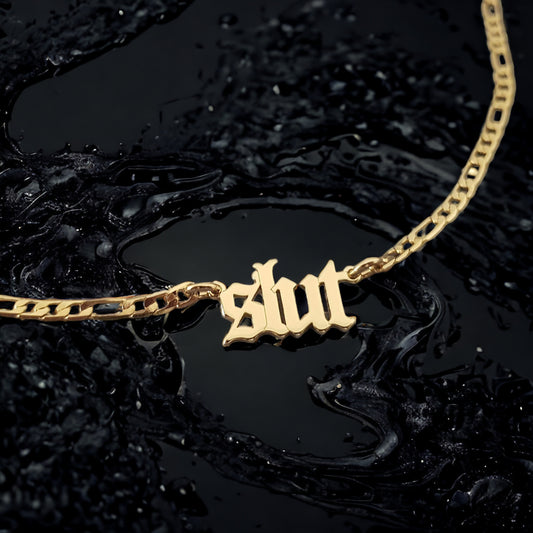 Slut: Gothic "Slut" Necklace