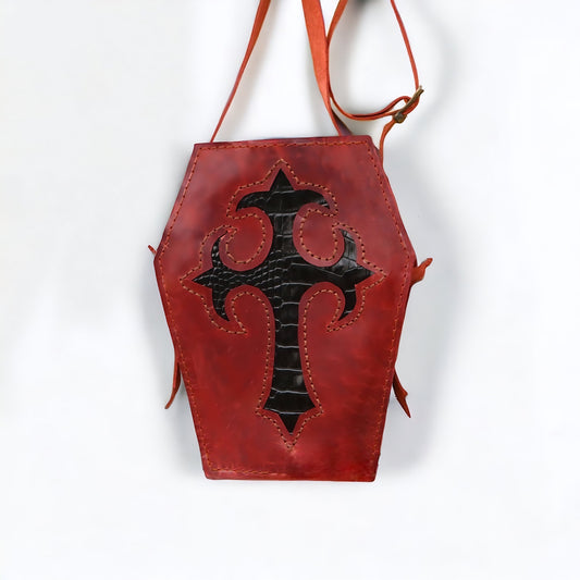 Blood Moon Enchantment: Handcrafted Gothic Bag