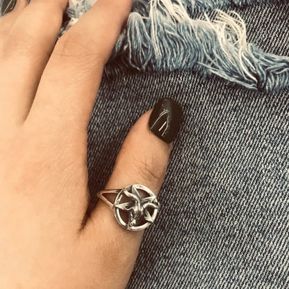 Sacred Symbolism: Handcrafted Ring