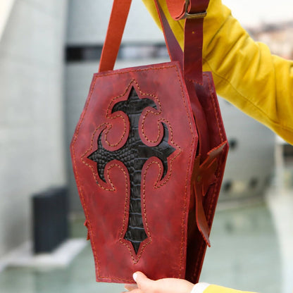 Blood Moon Enchantment: Handcrafted Gothic Bag