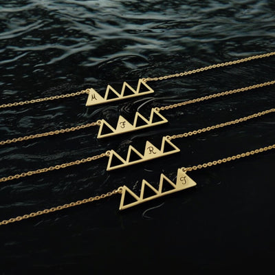 Double Double Trouble: Sisters Necklace set