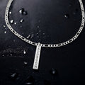 Vertical Obelisk: Custom Name Necklace